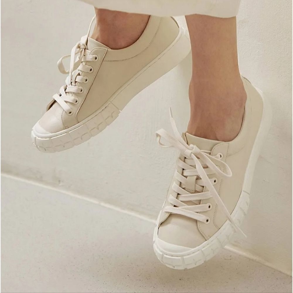Le Mowe Simple leather sneakers